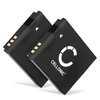 2x Akku 1000mAh