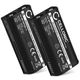 2x Akku BP-HP550-11 (700 mAh, 2,4 V)