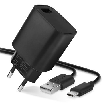 Laturi kännykkään HTC 10 / U11, Plus, Life / U12, Plus, Life / U Play / Desire 19 Plus / Bolt - 15W, 3A, 1m latausjohto, laturi USB Kaapeli