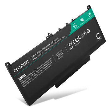Akku tietokoneeseen Kompatibel mit Dell Latitude 12 E7270 Latitude 12 E7470 Latitude 14 E7470 Latitude E7270 - 7.4V 7200mAh tuotemerkiltä CELLONIC
