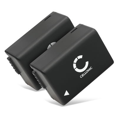 2x Akku kameraan Panasonic Lumix DC-FZ82 DMC-FZ72 DMC-FZ70 DMC-FZ100 DMC-FZ150 DMC-FZ45 DMC-FZ40 - DMW-BMB9E DMW-BMB9 (800mAh, 7.4V) tuotemerkiltä CELLONIC