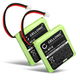 2x Akku 5M702BMX,GP0735,GP0747,GP0827 (600 mAh, 2,4 V)