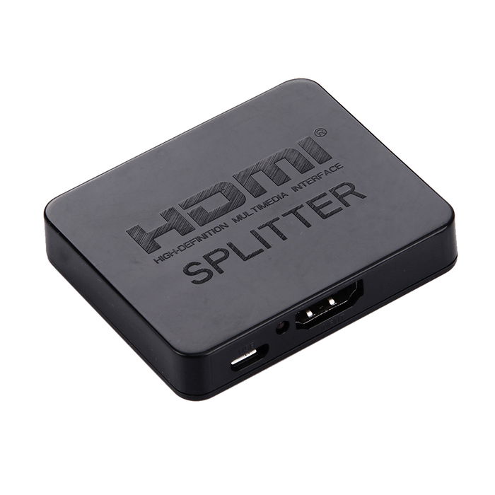 HDMI Splitter / distributor 1x2 - 4K UHD / Full HD / Full 3D / Dolby DTS