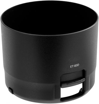 Vastavalosuoja ET-83D kameraan Canon EF 100-400 mm 1:4.5-5.6L IS II USM - bajonetti pyöreä vastavalosuoja tuotemerkiltä CELLONIC