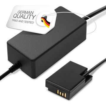 Virtalähde Canon EOS RP, EOS 200D EOS 77D, 800D 850D (AC-E6 AC-E6N + DR-E18)-laitteelle – AC-adapteri (ACK-E18) (ca. 3m latauskaapeli – 8V, 2A, 24W) () valmistajalta CELLONIC