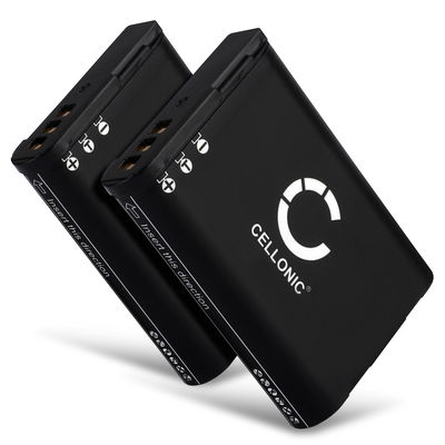 2x Akku kameraan Nikon Coolpix B700, Coolpix P600, Coolpix P610, Coolpix P900, Coolpix S810c - EN-EL23 (1600mAh, 3.6V - 3.7V) tuotemerkiltä CELLONIC