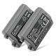 2x Akku EN-EL18 EN-EL18a ENEL18a (2600 mAh, 10,8 V)