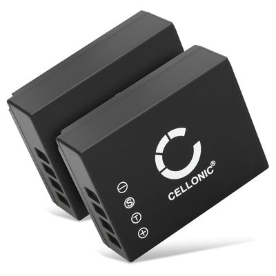 2x Akku kameraan Fuji X100V X100F XT1 XM1 XE1 XT10 XPro1 XA3 XT2 FinePix HS30EXR HS50EXR NPW126 - NP-W126, NP-W126s (1140mAh, 7.2V) tuotemerkiltä CELLONIC