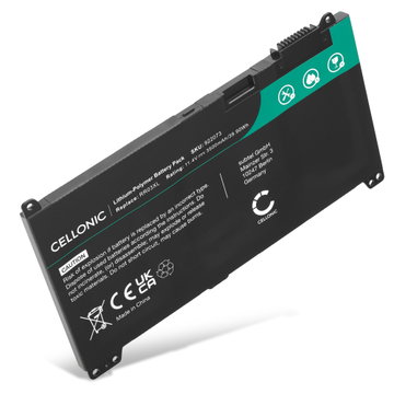 Akku tietokoneeseen HP ProBook 450 G5, 470 G5, 430 G5, 440 G5, 450 G4, 430 G4, Thin Client Mt21, Mt20, RR03XL, 2SS93UT - 11.4V 3500mAh tuotemerkiltä CELLONIC
