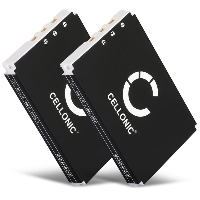 2x Akku kaukosäätimeen Logitech Harmony 1000 Remote 1100 1100i 915 Squeezebox - 190582-0000,F12440056,K398,L-LU18, 1300mAh, 3.7V vara-akku