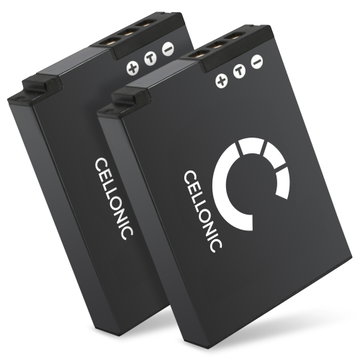 2x Akku kameraan Nikon A900 W300 A1000 S9900 S9700 S9500 S9300 S9100 S8200 S6300 S6200 S31 AW130 EN-EL12 - EN-EL12 (1100mAh, 3.7V) tuotemerkiltä CELLONIC