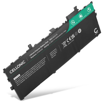 Akku tietokoneeseen Lenovo ThinkPad X1 Carbon Gen 1, X1 Carbon Gen 4, X1 Carbon Gen 5, X1 Carbon Gen 6, Lenovo 01AV494, 01AV431 - 11.55V 4650mAh tuotemerkiltä CELLONIC