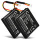 2x Akku Logitech 533-000074 (700 mAh, 3,7 V)