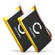 2x Akku AHL03714000,VF8 (1300 mAh, 3,7 V)