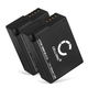 2x Akku BP-DC12-E BP-51 (1000 mAh, 7,4 V)