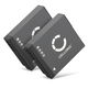 2x Akku DMW-BLH7 (600 mAh, 7,4 V)