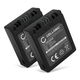 2x Akku CGA-S002e CGR-S002 DMW-BM7 (680 mAh, 7,4 V)