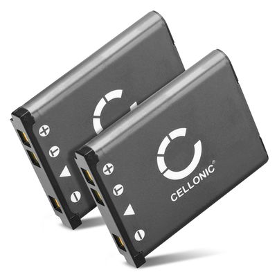 2x Akku kameraan Nikon Coolpix S3000 S3400 S200 S202 S203 S205 S210 S220 S2200 S225 S230 S4000 - EN-EL10 (700mAh, 3.7V) tuotemerkiltä CELLONIC
