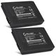 2x Akku V30145-K1310-X132 (500 mAh, 3,6 V)