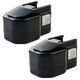 2x Battery (3000mAh, 14.4V)