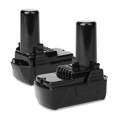 2x Akku työkaluun Hitachi DS 10DFL, DS10DAL,WH10DFL,CR10DL, WH 10DL - BCL1015, L1015, 329369, 329370, 329371, 329389, 331065 vaihtoakku, 10.8V, 1.5Ah, Li Ion