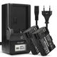 2x Akku LP-E6 LP-E6N (2000 mAh, 7,4 V) + laturi