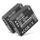 2x Akku CGA-S007 CGR-S007 DMW-BCD10 (900 mAh, 3,7 V)
