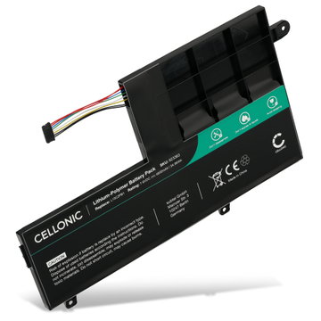 Akku tietokoneeseen Lenovo Yoga 510-14AST, 510-14IKB, 510-14ISK, 510-15IKB, 510-15ISK, L15M2PB1, L15C2PB1 - 7.6V 4600mAh tuotemerkiltä CELLONIC
