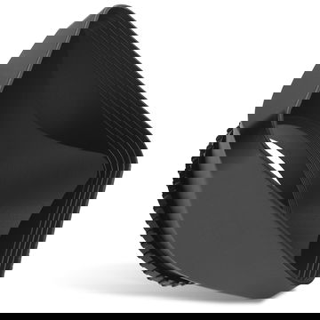 37mm Camera Ø 37mm DV Lens Hood for Universal Ø 37mm - Plastic Screw-in Square Lens Shade from CELLONIC