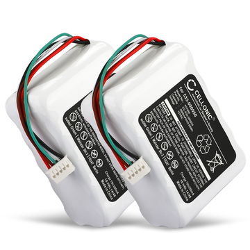 2x Akku tuotteeseen Logitech Squeezebox Radio - 533-000050,HRMR15/51,NT210AAHCB10YMXZ, 2000mAh, 12V vara-akku