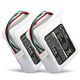 2x Akku 533-000050,HRMR15/51,NT210AAHCB10YMXZ (2000 mAh, 12 V)