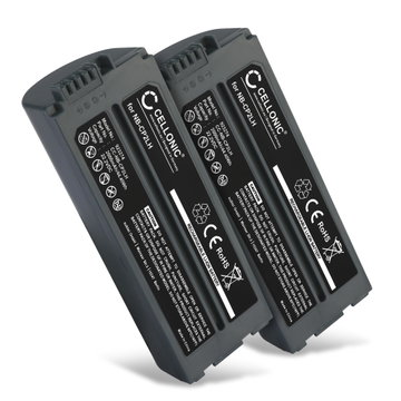 2x Battery for Canon Selphy CP1500, CP1300, CP1200, CP1000, CP910, CP900, CP810, CP800, CP780, CP510 NB-CP2LH NB-CP2L (2000mAh, 22.2V) from CELLONIC