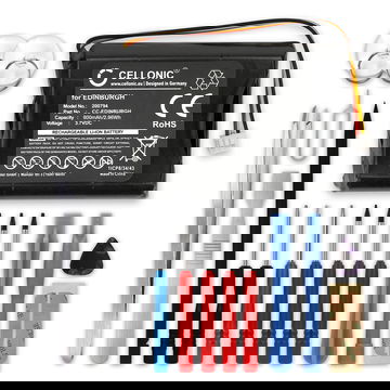 Akku navigaattoriin TomTom Rider, One XL iQ Routes New Edition One 1st 800mAh + Työkalu tuotemerkiltä CELLONIC