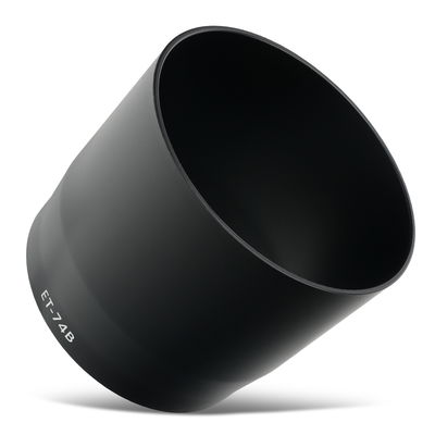 Vastavalosuoja ET-74B kameraan Canon EF 70-300mm f/4-5.6 IS II USM, RF 100-400mm F5.6-8 IS USM - bajonetti pyöreä vastavalosuoja tuotemerkiltä CELLONIC