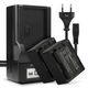 2x Akku BP-718 BP-709 (1600 mAh, 3,6 V) + laturi