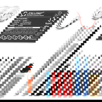 Akku Apple iPod 4. Generation Photo - A1059 A1099 mp3-soittimeen - 3.7V, 900mAh tarvikeakku + Työkalu tuotemerkiltä subtel