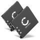 2x Battery (720mAh, 3.7V)