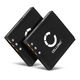 2x Akku 1973822, PLB-103 (650 mAh, 3,7 V)