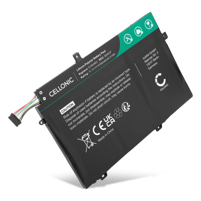 subtel Akku Lenovo L17C3P52 4100mAh, Vaihtoakku Replacement Battery