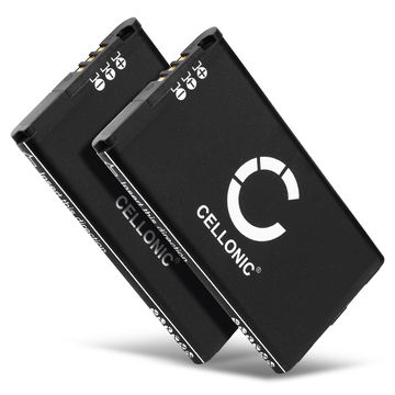 2x SPR-001, SPR-003, SPR-A-BPAA-CO Battery for Nintendo 3DS XL / New 3DS XL Handheld Console Gaming Controller Battery Replacement - 1800mAh 3.7V Lithium Ion