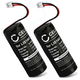 2x Akku LIS1441 (1350 mAh, 3,7 V)