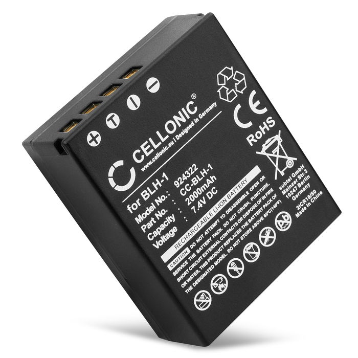 Olympus OM-D E-M1 Mark II akku, 2000mAh vaihtoakku tuotemerkiltä CELLONIC