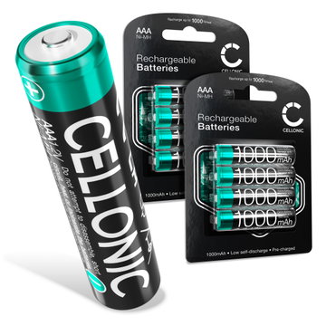 Akku tuotteeseen DeTeWe Outdoor 8500 - AAA, 1000mAh, 1.2V vara-akku