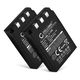 2x Akku LI-10B LI-12B (1100 mAh, 3,7 V)
