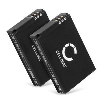 2x Akku kameraan Drift Ghost S, Drift Ghost S HD, Drift HD Ghost - FXDC02 72-011-00 (1750mAh, 3.7V) tuotemerkiltä CELLONIC