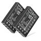 2x Battery (1700mAh, 3.7V)