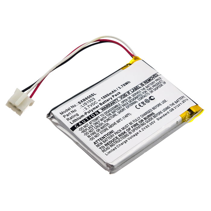 Sony WH-CH700N akku, 1000mAh vaihtoakku tuotemerkiltä subtel