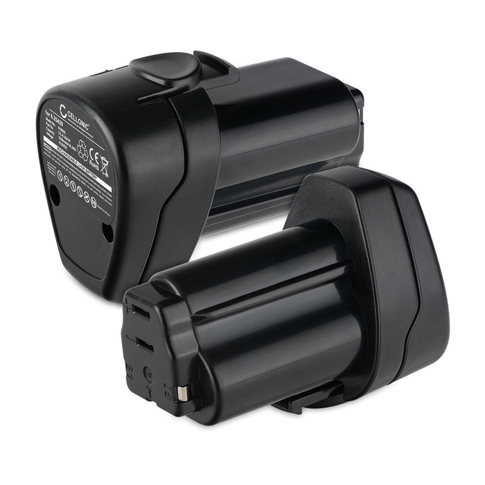 2x Battery for Metabo Powermaxx BS/ BS Basic/ BS Quick/ BS Quick Pro/ ASE, KPA 10.8 600 Cordless Tools - 1.5Ah 10.8V Li Ion 6.25439, 625439000 Battery Replacement