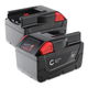 2x Akku 48-11-1830,48-11-2830, 4932352732, 48-11-2850, 4932-3991-96 (3000 mAh, 28 V)