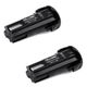 2x Akku EBM315, 326263, 326299 (1500 mAh, 3,6 V)